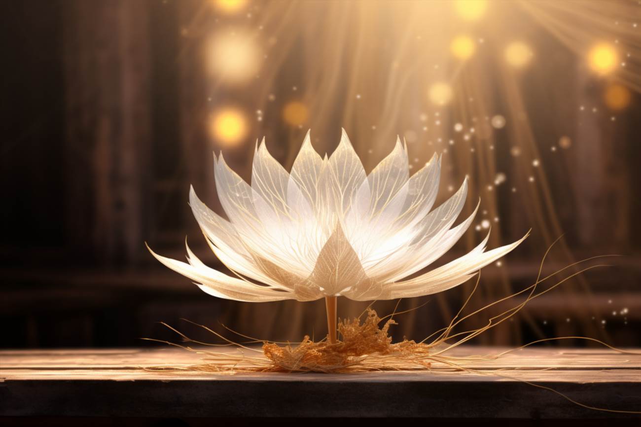 Kwiat lotosu gimnastyka